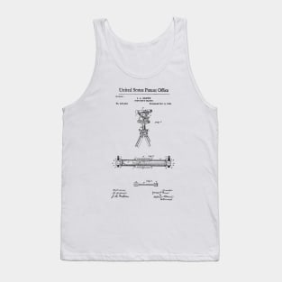 Surveyors Transit Patent Black Tank Top